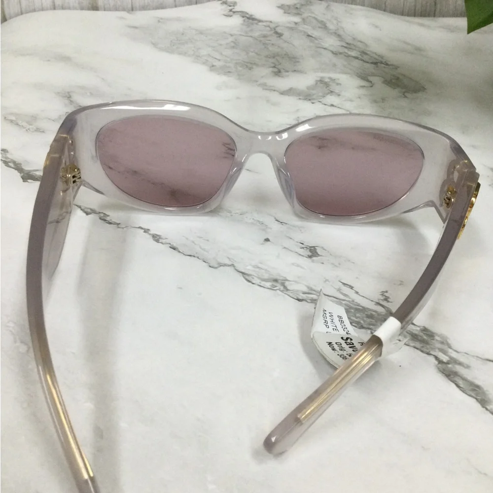 Transparent Lilac Cat-Eye Sunglasses - Women Accessories